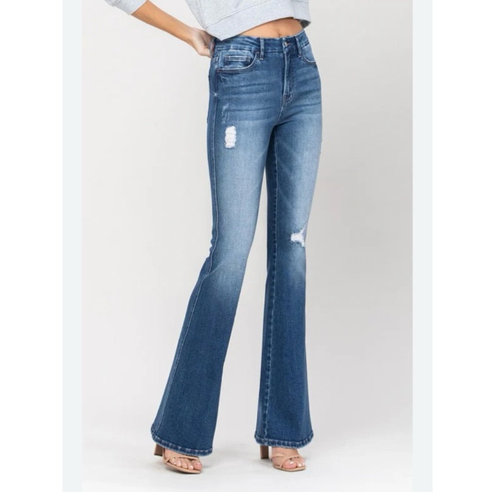 Vervet Bella High Rise Flare Jeans 27 NWT